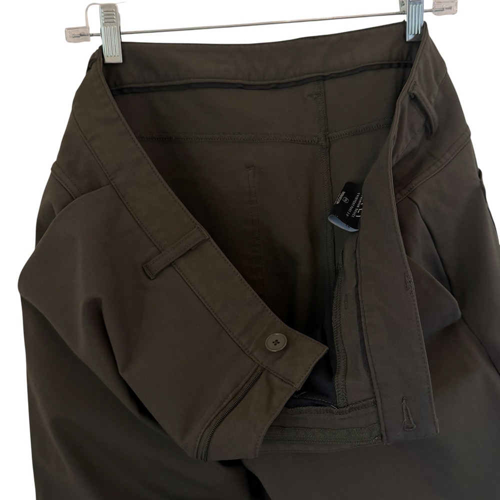 BYLT Premium Basics Everyday Pant 2.0 Dark Olive Green XXL Mens Stretch Chino - Picture 3 of 13